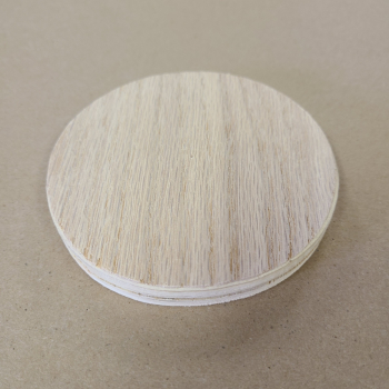 6" Oak Veneer Round