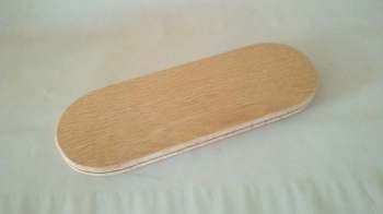 5" x 12" Flat Sided Oval "Multi wood-Exotic"
