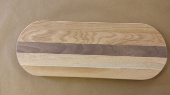 6" x 16" x 3/4" Flat Sided Oval-Multiwoods