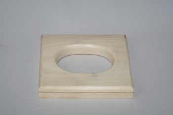 4" x 4" Tissue Top-Oval Opening