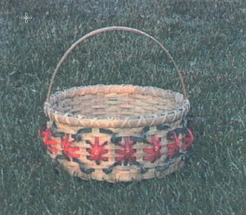 Poinsettia Basket-Pattern